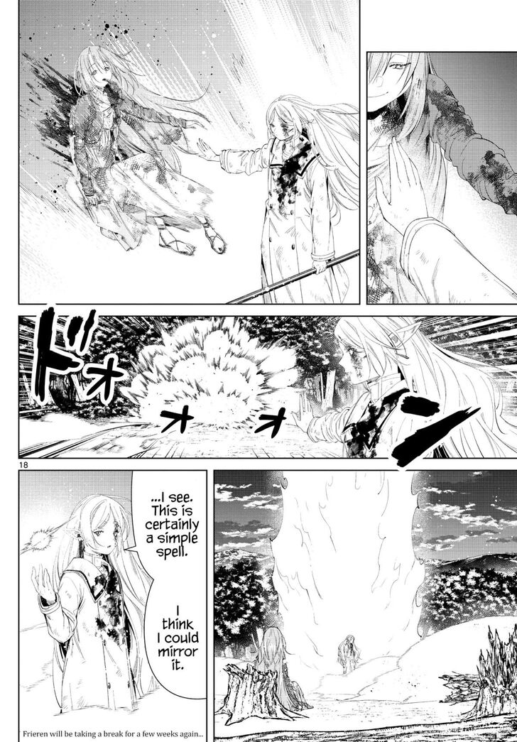 Sousou no Frieren Chapter 99 page 18 - Chapter 99: Offense and Defense