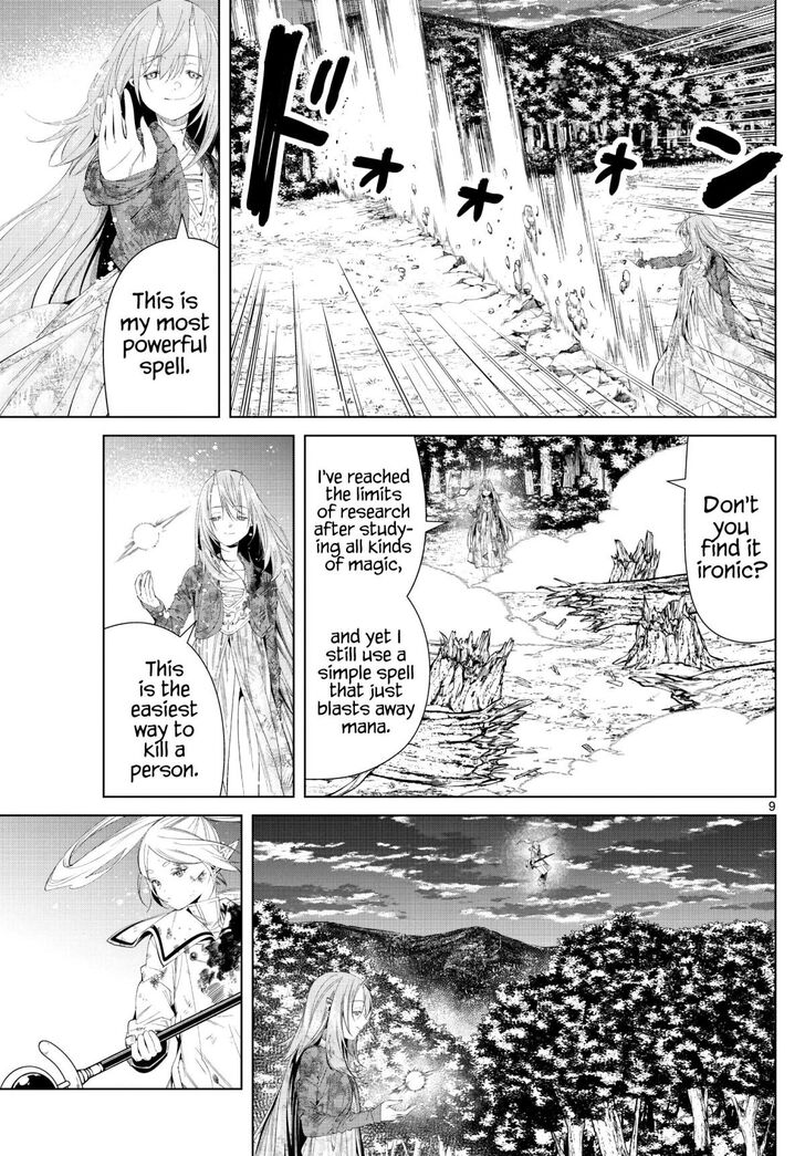 Sousou no Frieren Chapter 99 page 9 - Chapter 99: Offense and Defense