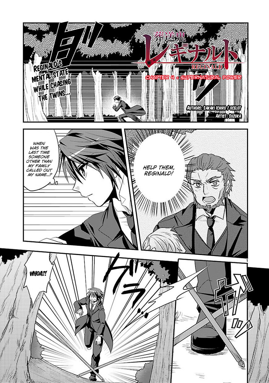 Sousouki Reginald Chapter 4.2 page 1 - Chapter 4 v2 : Supernatural Power