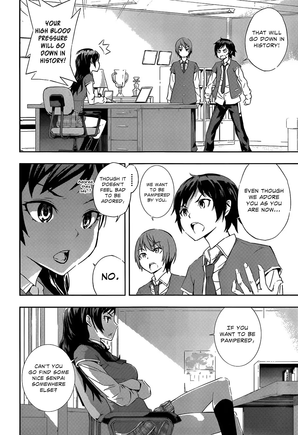 Soutaisei Moteron Chapter 1 page 12 - Chapter 1: Cool Temp Club
