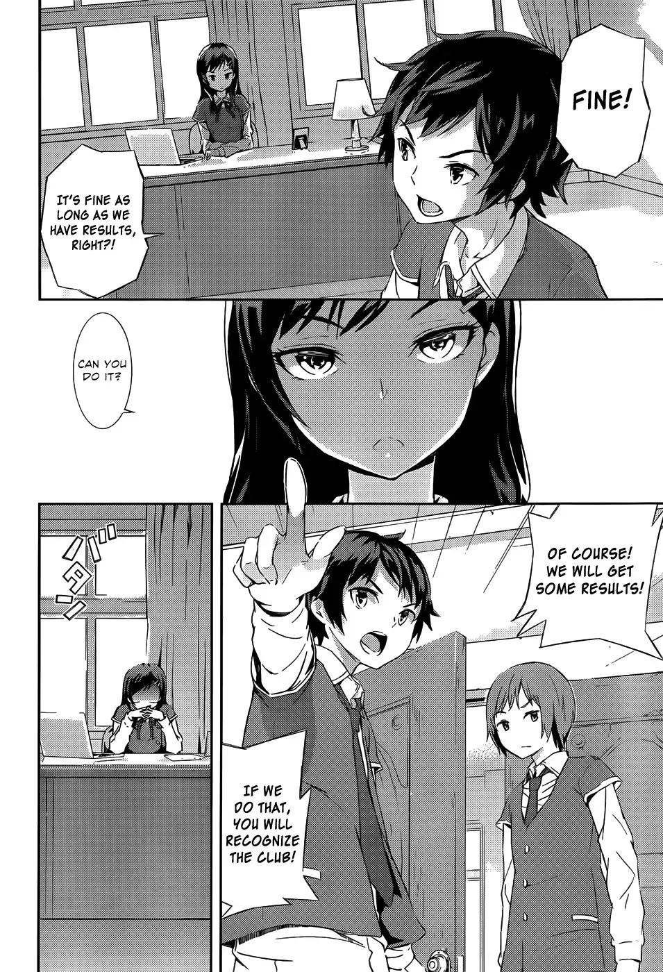 Soutaisei Moteron Chapter 1 page 14 - Chapter 1: Cool Temp Club