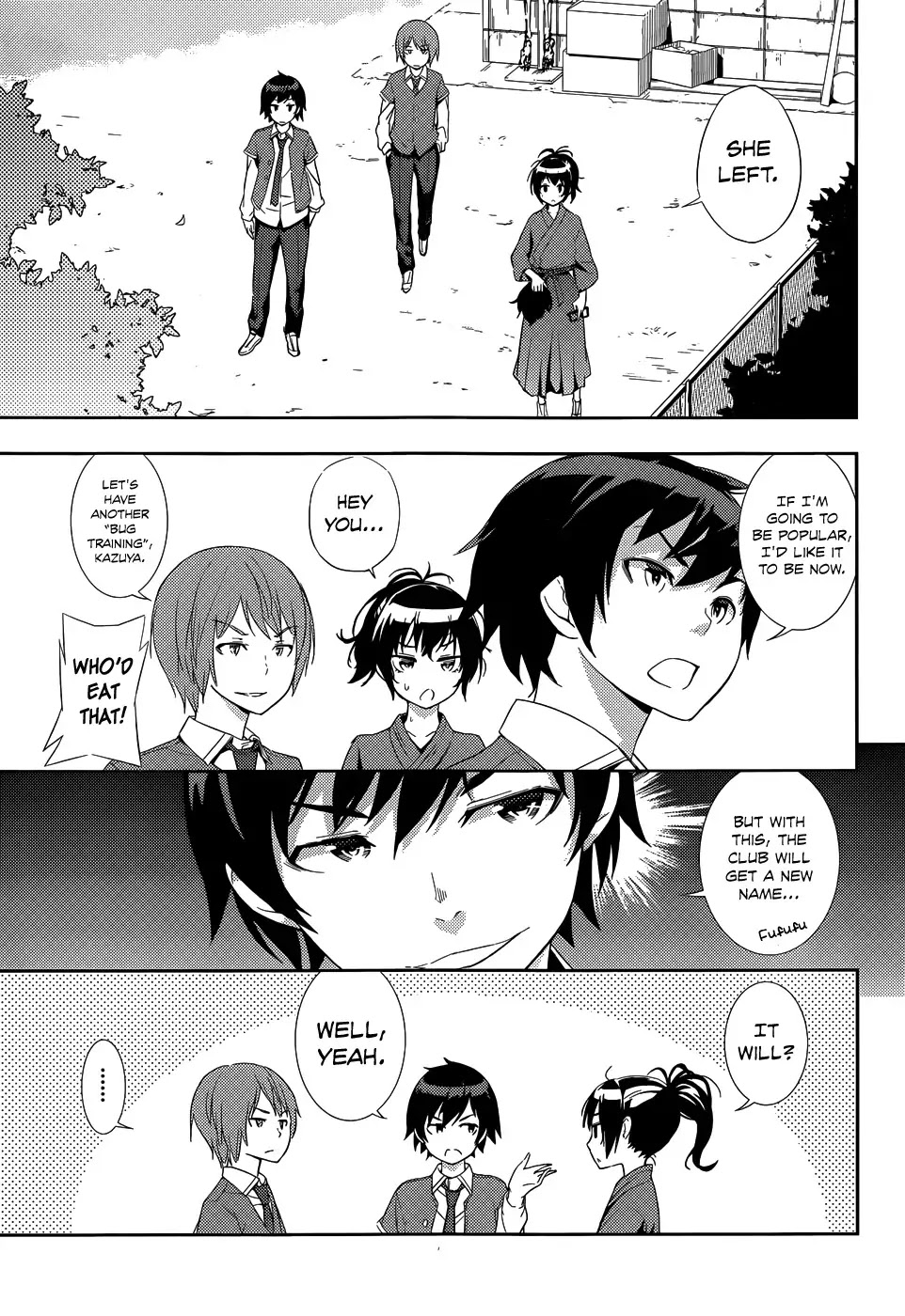 Soutaisei Moteron Chapter 2 page 34 - Chapter 2: The Couple Concealed in the Club Room