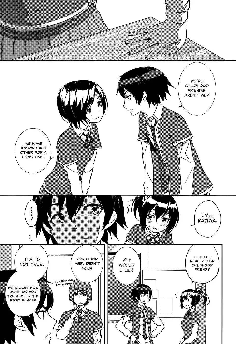 Soutaisei Moteron Chapter 6 page 10 - Chapter 6: The Childhood Friend Theory