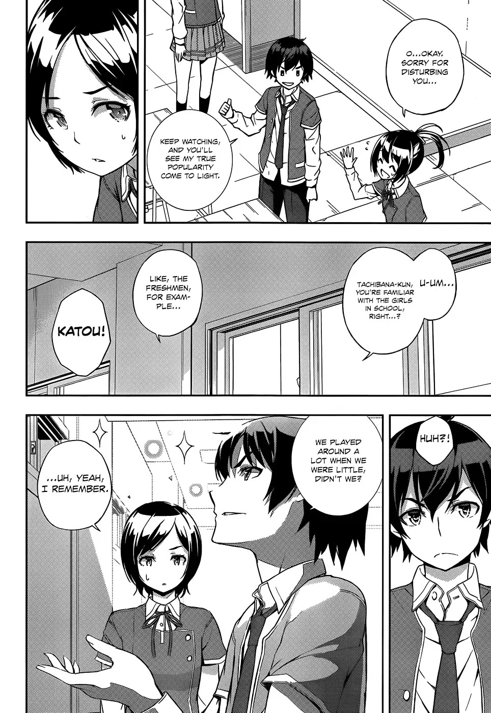 Soutaisei Moteron Chapter 6 page 11 - Chapter 6: The Childhood Friend Theory