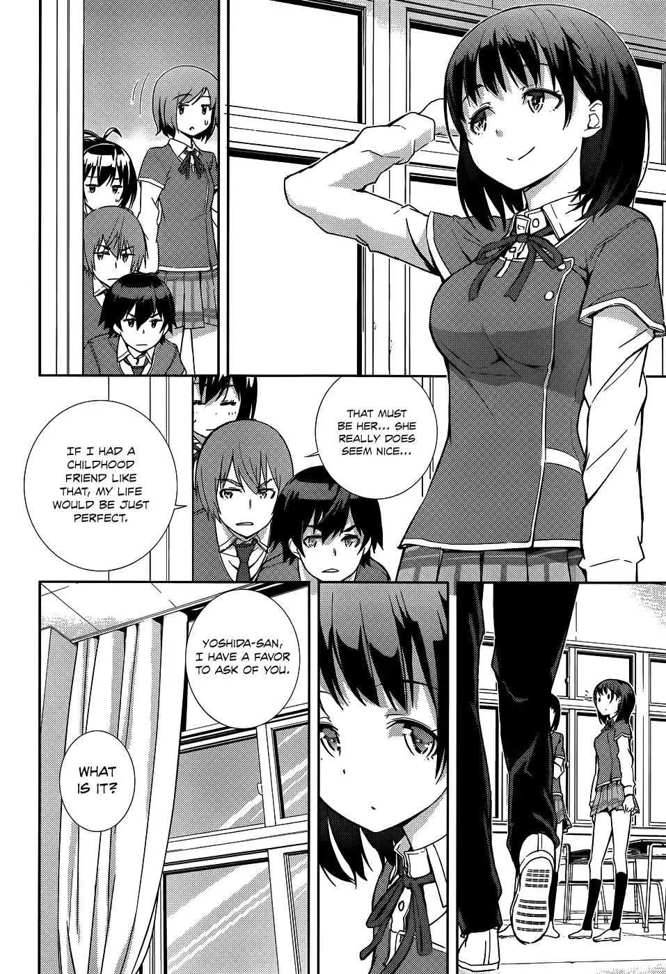 Soutaisei Moteron Chapter 6 page 17 - Chapter 6: The Childhood Friend Theory