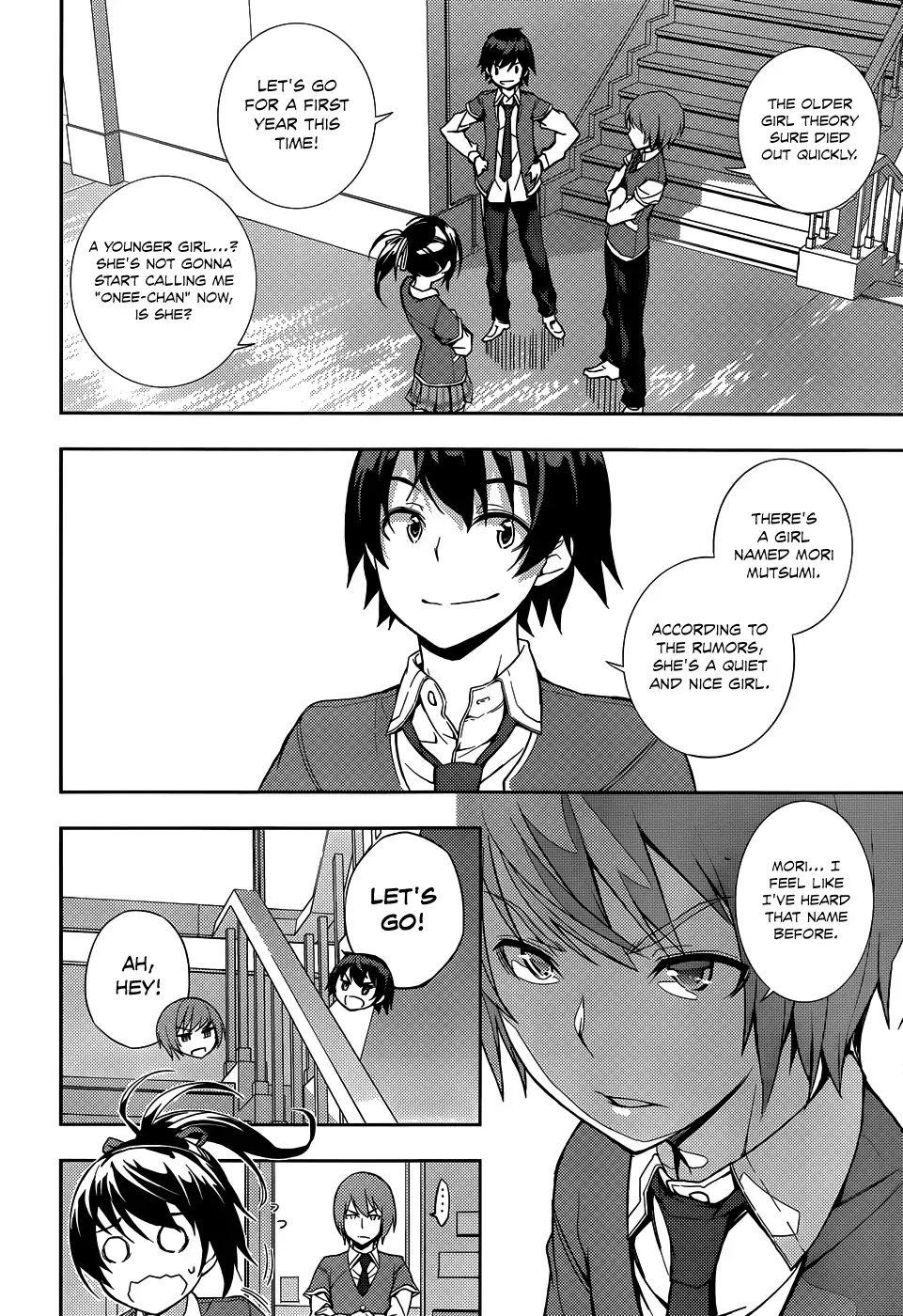 Soutaisei Moteron Chapter 6 page 21 - Chapter 6: The Childhood Friend Theory