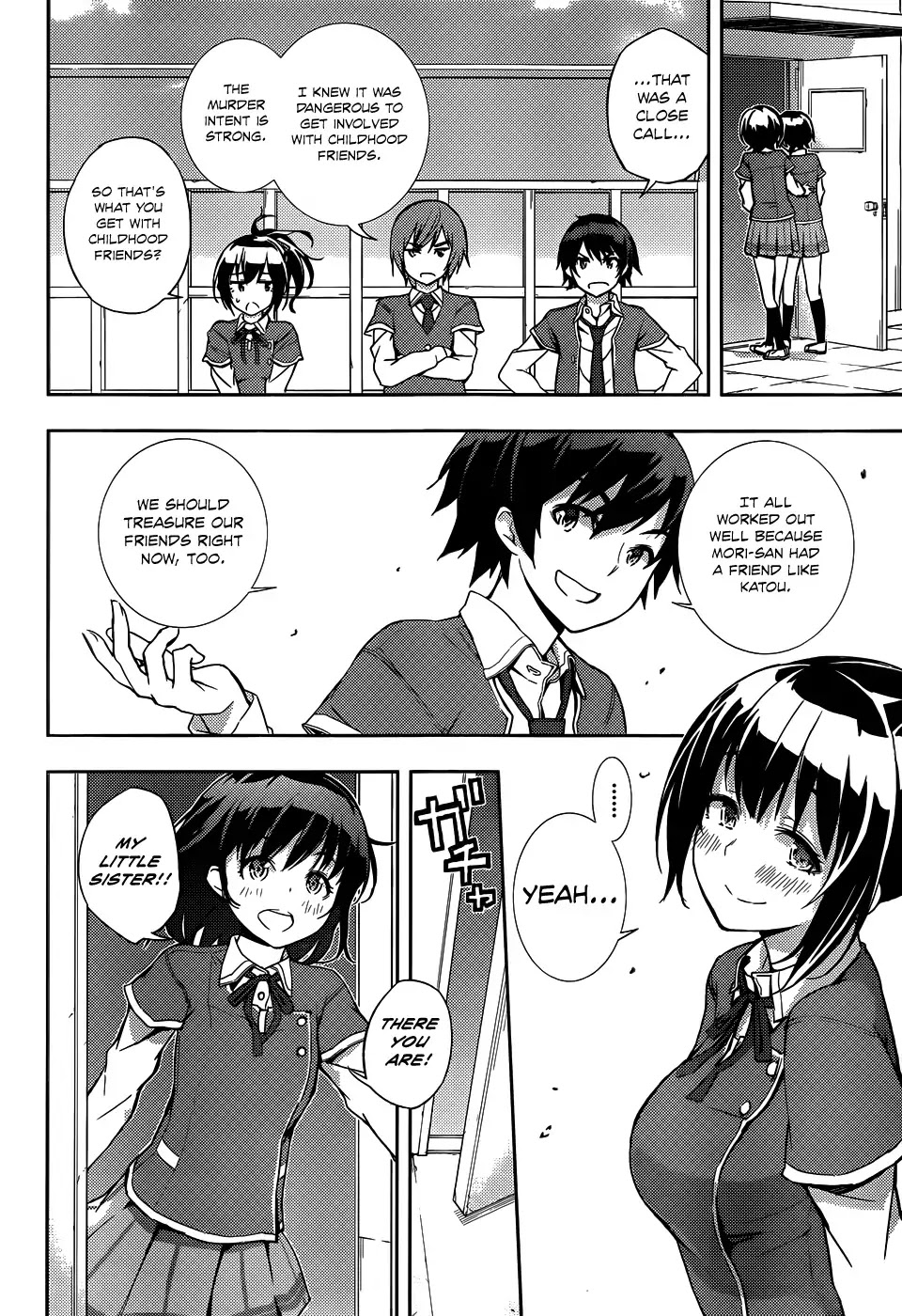 Soutaisei Moteron Chapter 6 page 35 - Chapter 6: The Childhood Friend Theory
