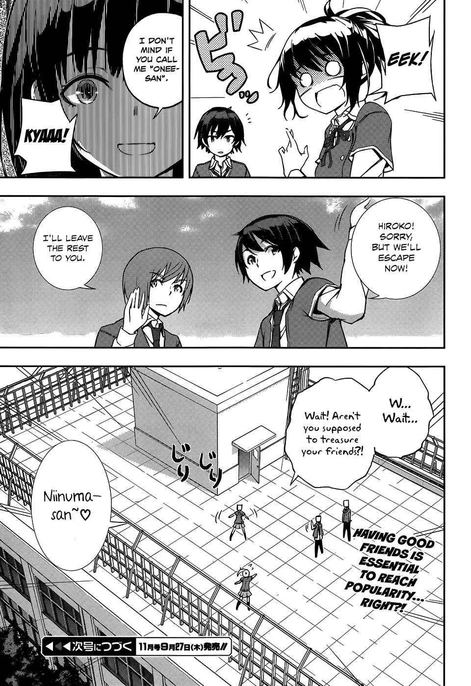 Soutaisei Moteron Chapter 6 page 36 - Chapter 6: The Childhood Friend Theory