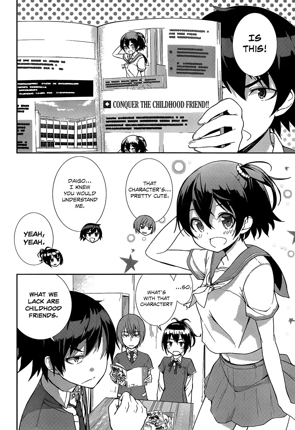 Soutaisei Moteron Chapter 6 page 5 - Chapter 6: The Childhood Friend Theory