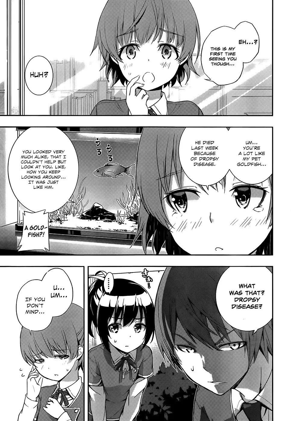 Soutaisei Moteron Chapter 7 page 12 - Chapter 7: Strategy to Catch a Yandere