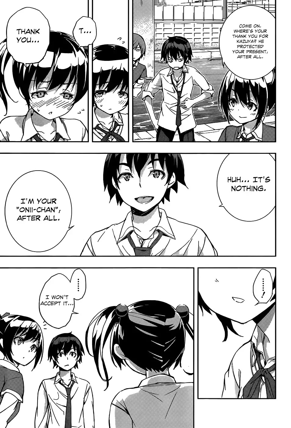 Soutaisei Moteron Chapter 8 page 31 - Chapter 8: I'll Become an Onii-chan