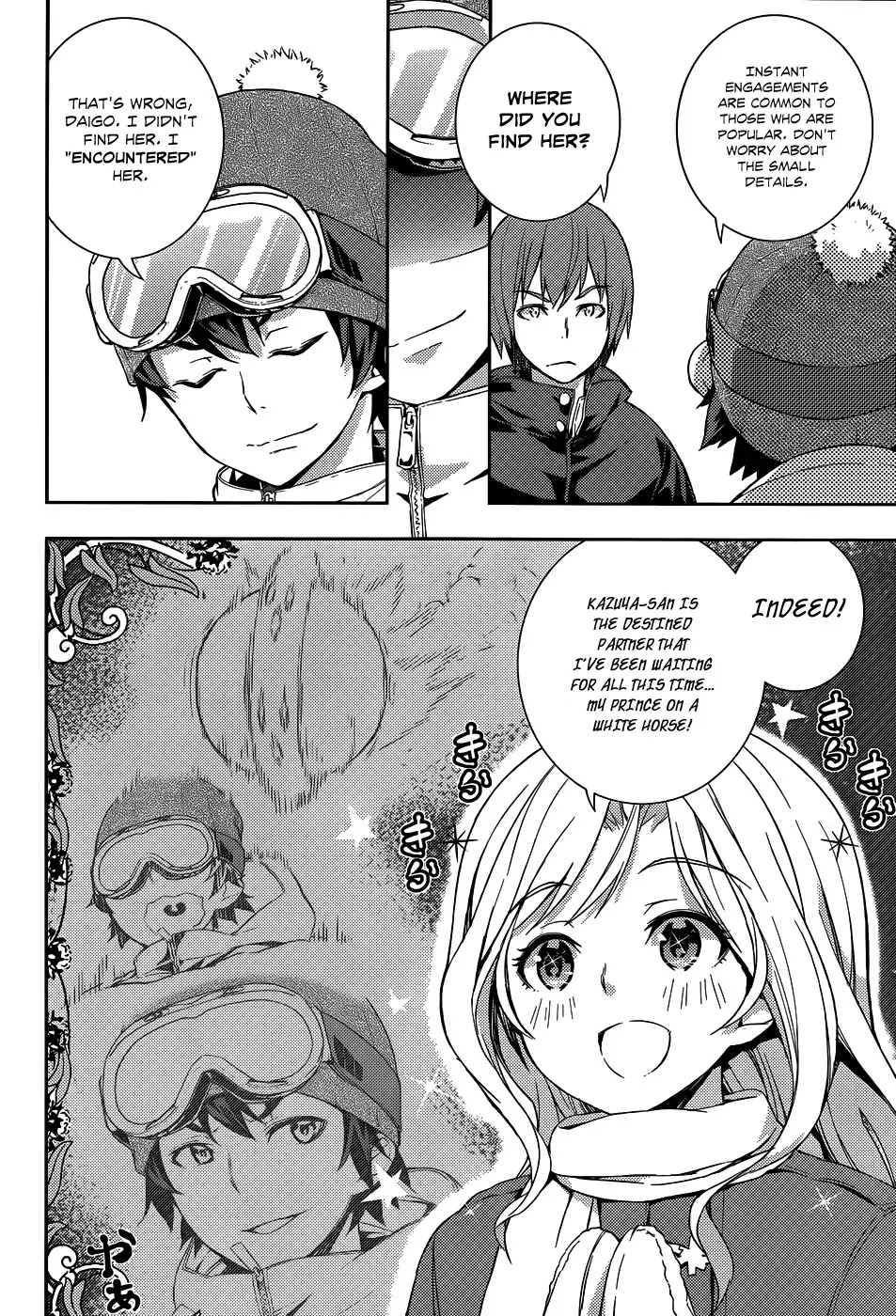 Soutaisei Moteron Chapter 9 page 11 - Chapter 9: Snowy Mountain Runaway