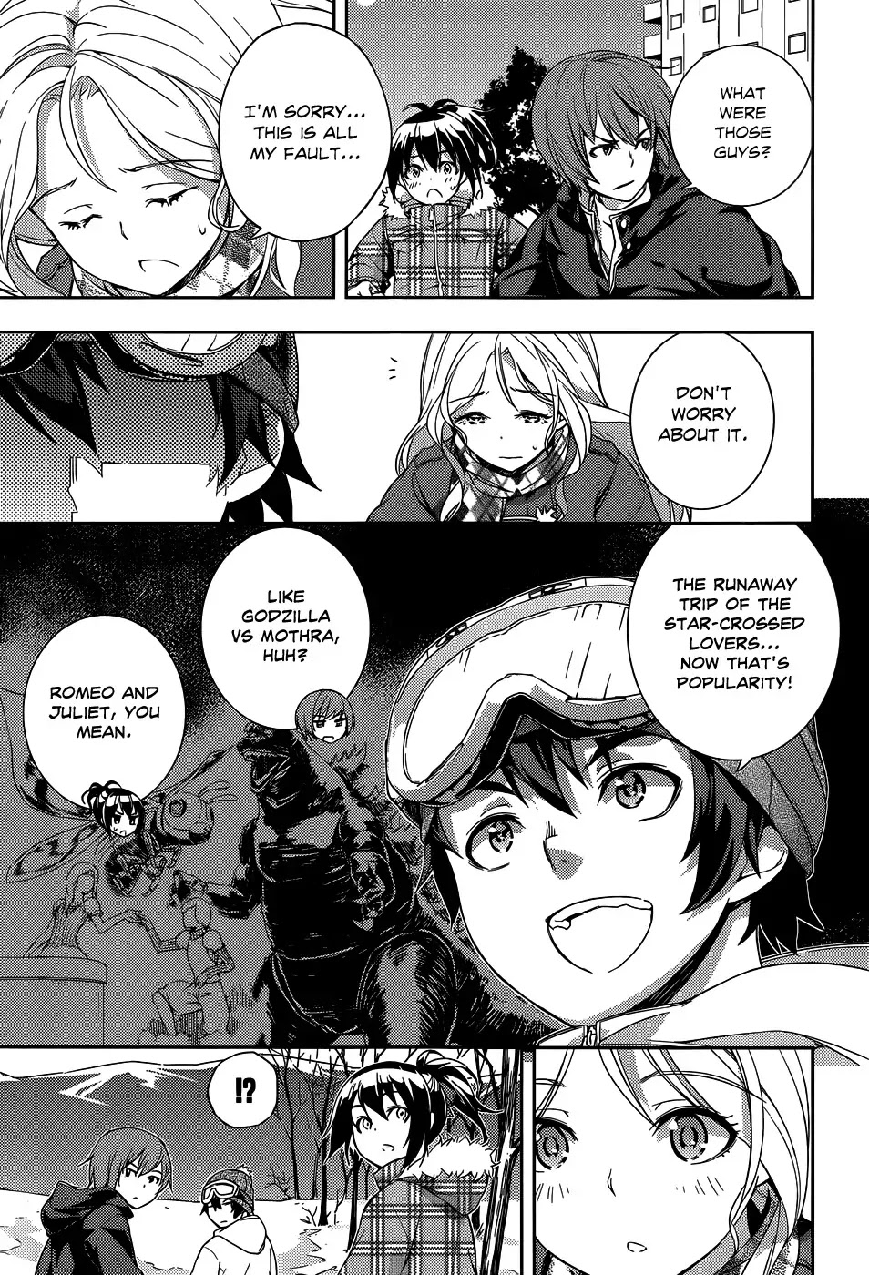 Soutaisei Moteron Chapter 9 page 16 - Chapter 9: Snowy Mountain Runaway