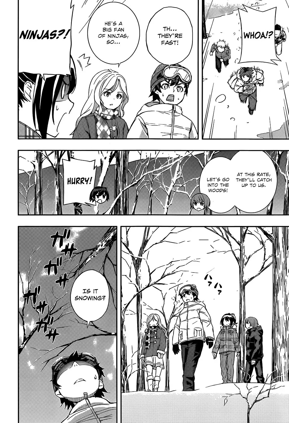 Soutaisei Moteron Chapter 9 page 17 - Chapter 9: Snowy Mountain Runaway