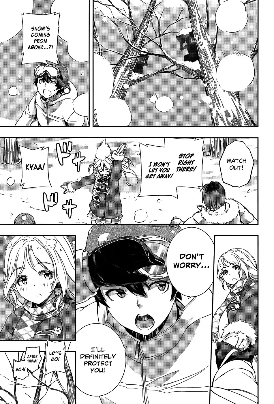 Soutaisei Moteron Chapter 9 page 18 - Chapter 9: Snowy Mountain Runaway