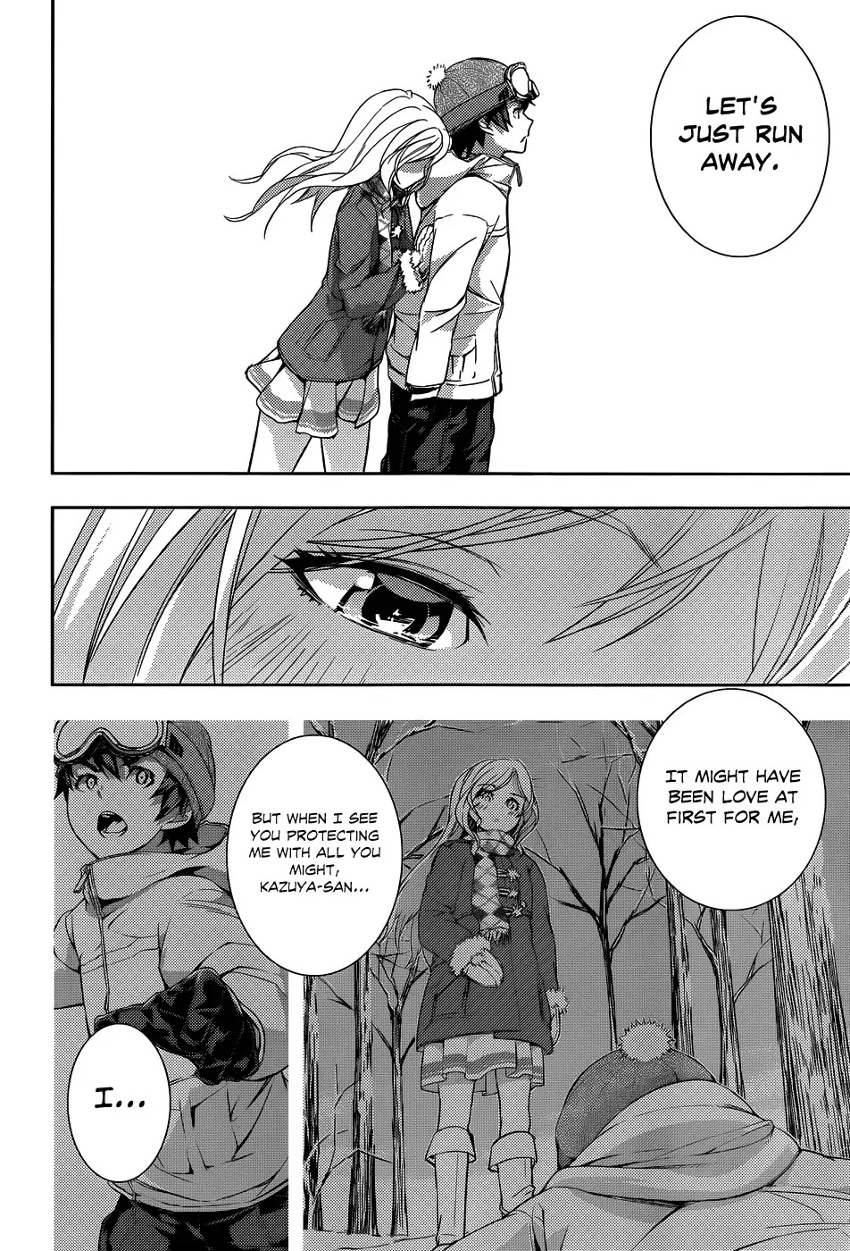 Soutaisei Moteron Chapter 9 page 21 - Chapter 9: Snowy Mountain Runaway