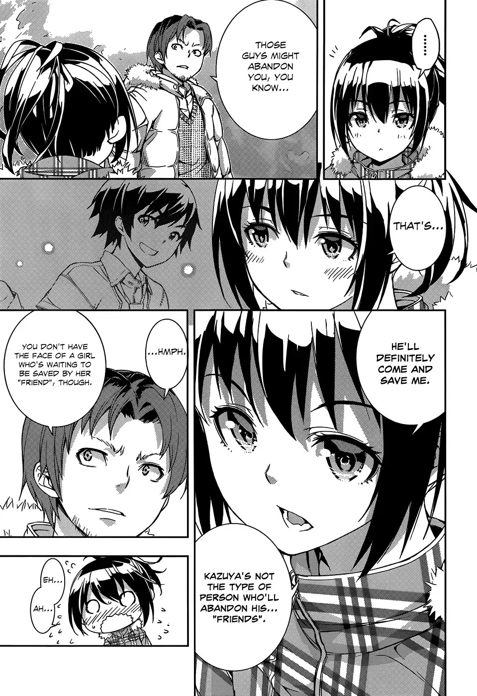 Soutaisei Moteron Chapter 9 page 24 - Chapter 9: Snowy Mountain Runaway