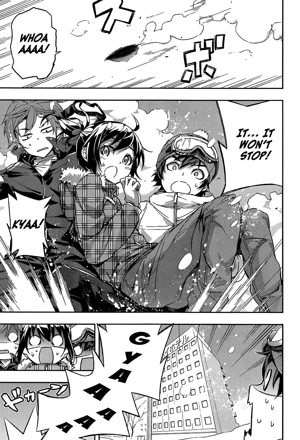 Soutaisei Moteron Chapter 9 page 28 - Chapter 9: Snowy Mountain Runaway