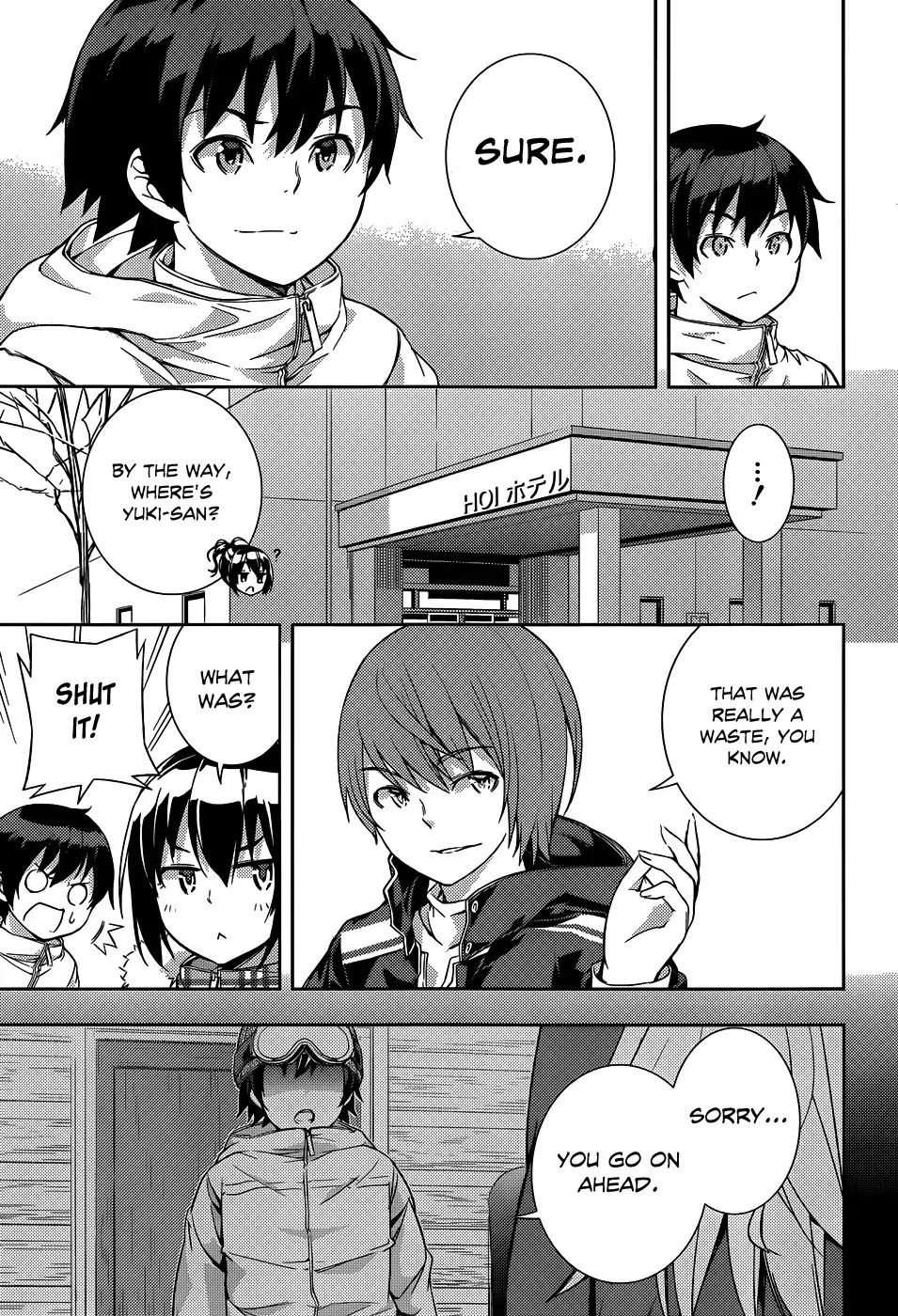 Soutaisei Moteron Chapter 9 page 30 - Chapter 9: Snowy Mountain Runaway