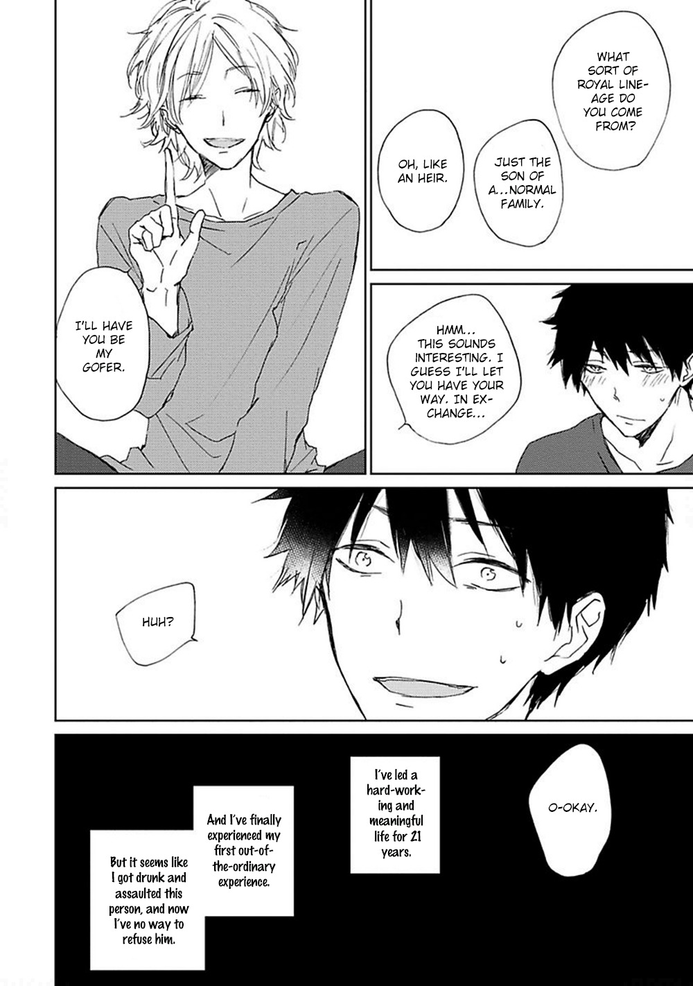 Souteigai Love Serendipity Chapter 4 page 9 - Chapter 4: Itoshimi no Shady 01