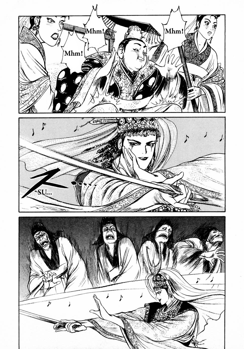 Souten Kouro Chapter 26.2 page 18 - Chapter 26 v2 : Cao Cao's Dance