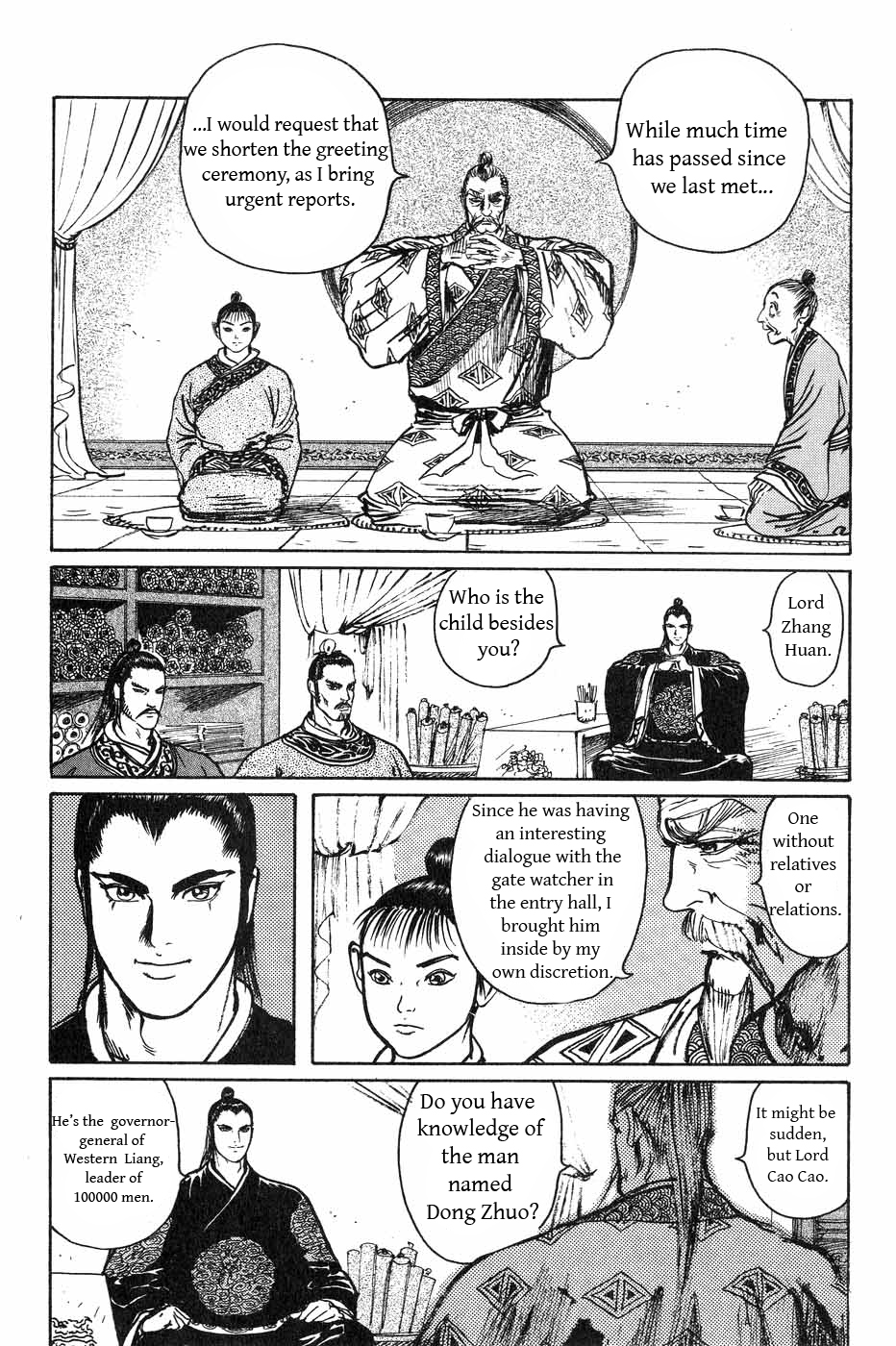 Souten Kouro Chapter 38.2 page 10 - Chapter 38 v2 : Enter Xun Yu