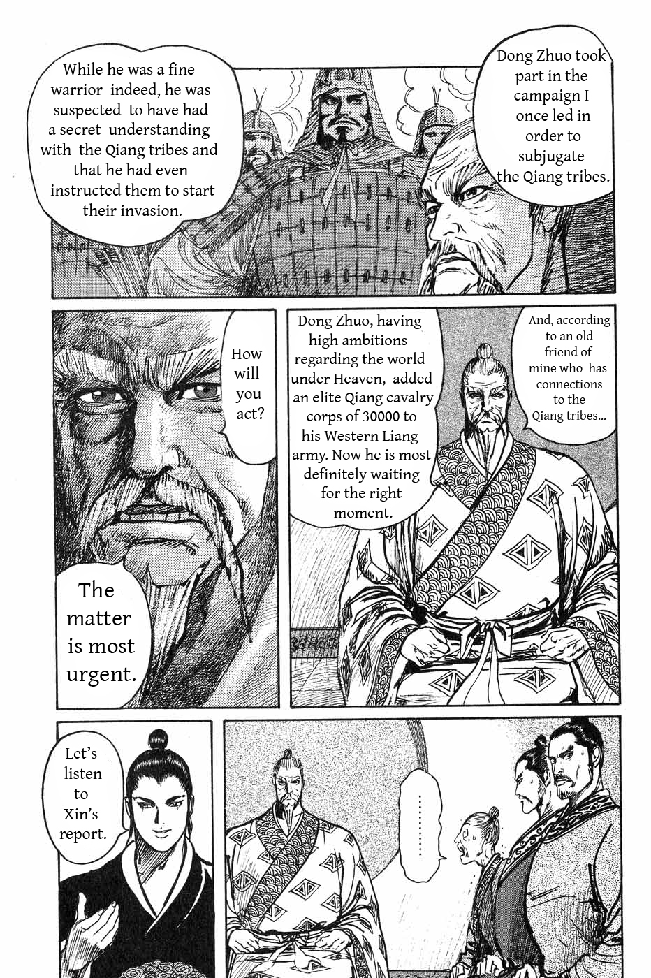 Souten Kouro Chapter 38.2 page 11 - Chapter 38 v2 : Enter Xun Yu