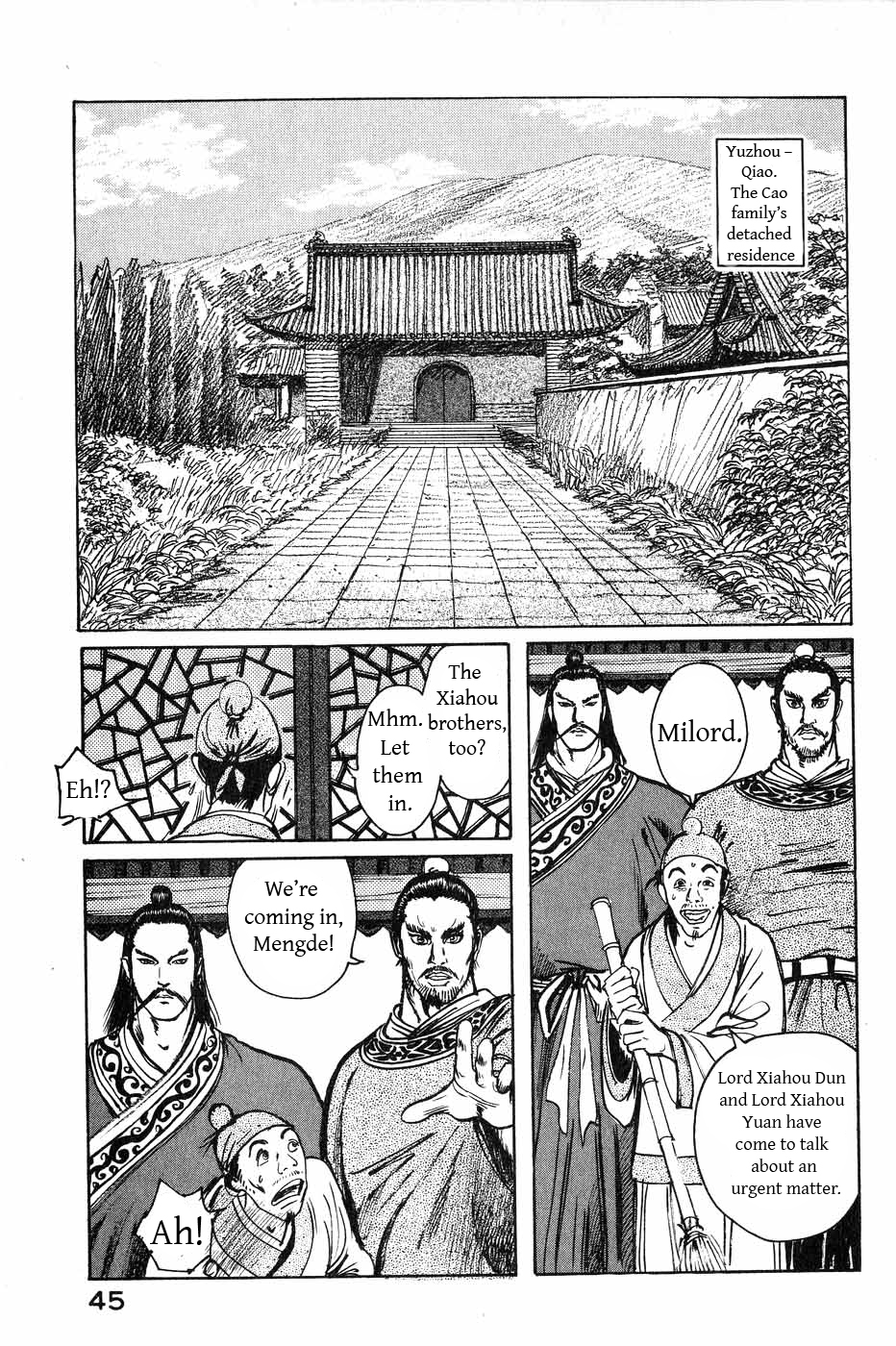 Souten Kouro Chapter 38.2 page 5 - Chapter 38 v2 : Enter Xun Yu