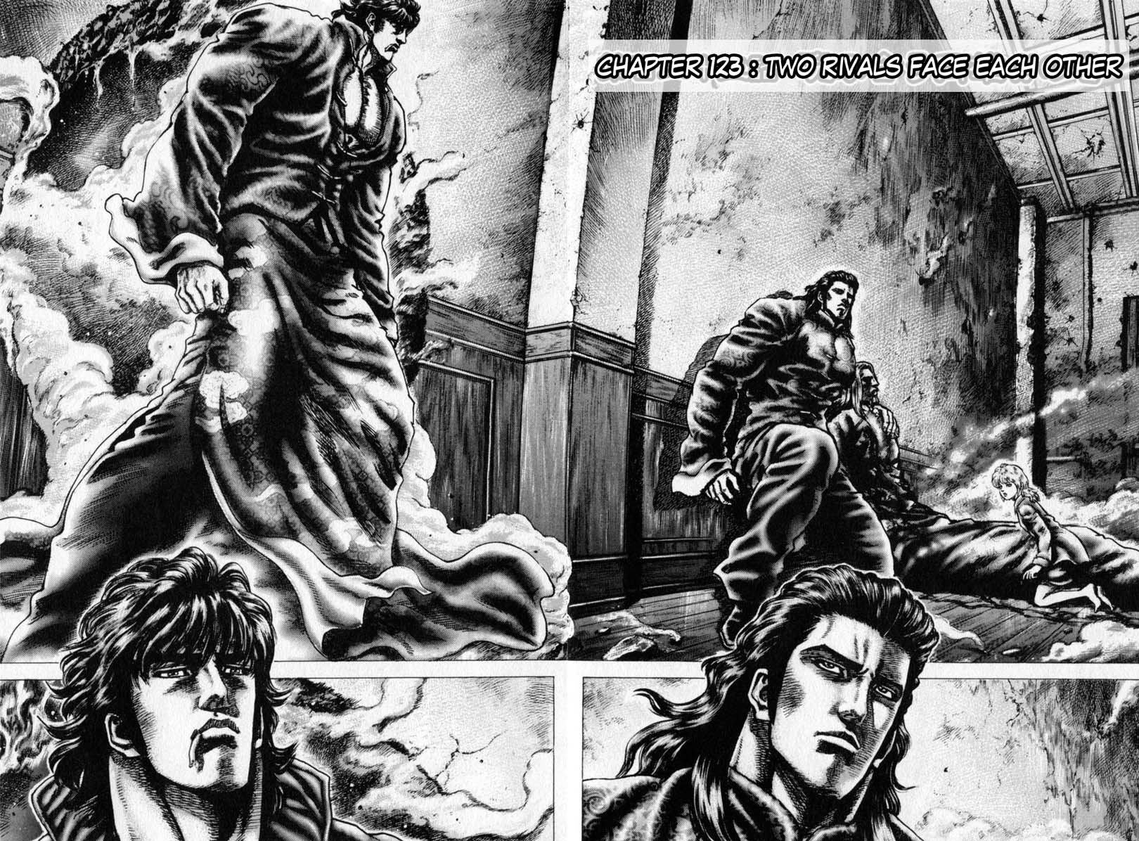 Souten no Ken Chapter 123 page 11 - Chapter 123: Two Rivals Face Each Other