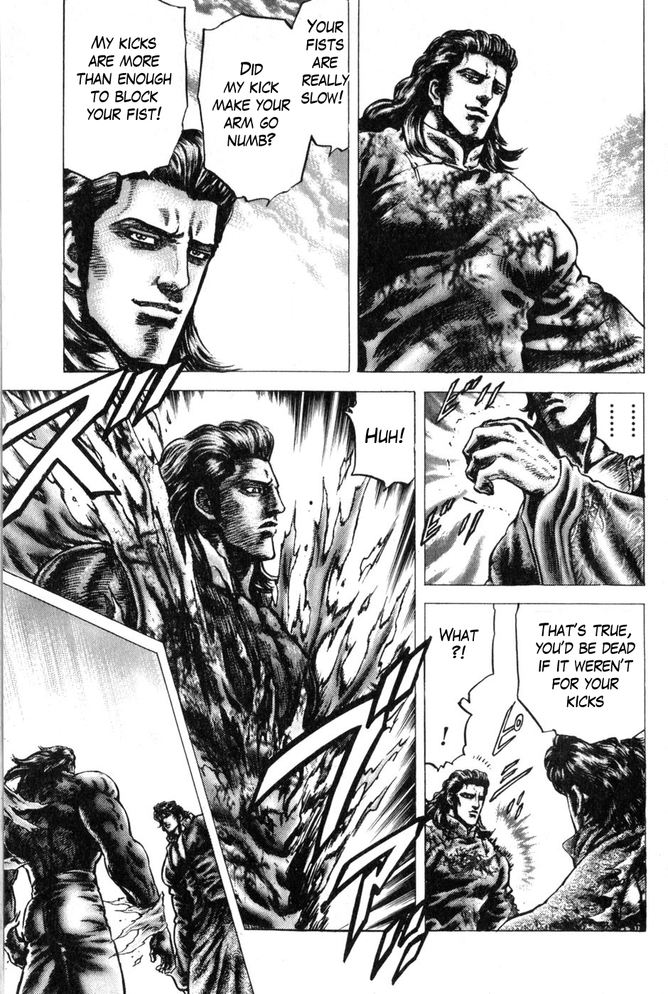 Souten no Ken Chapter 132 page 11 - Chapter 132: Hokuto Shinken Does Not Frighten Me