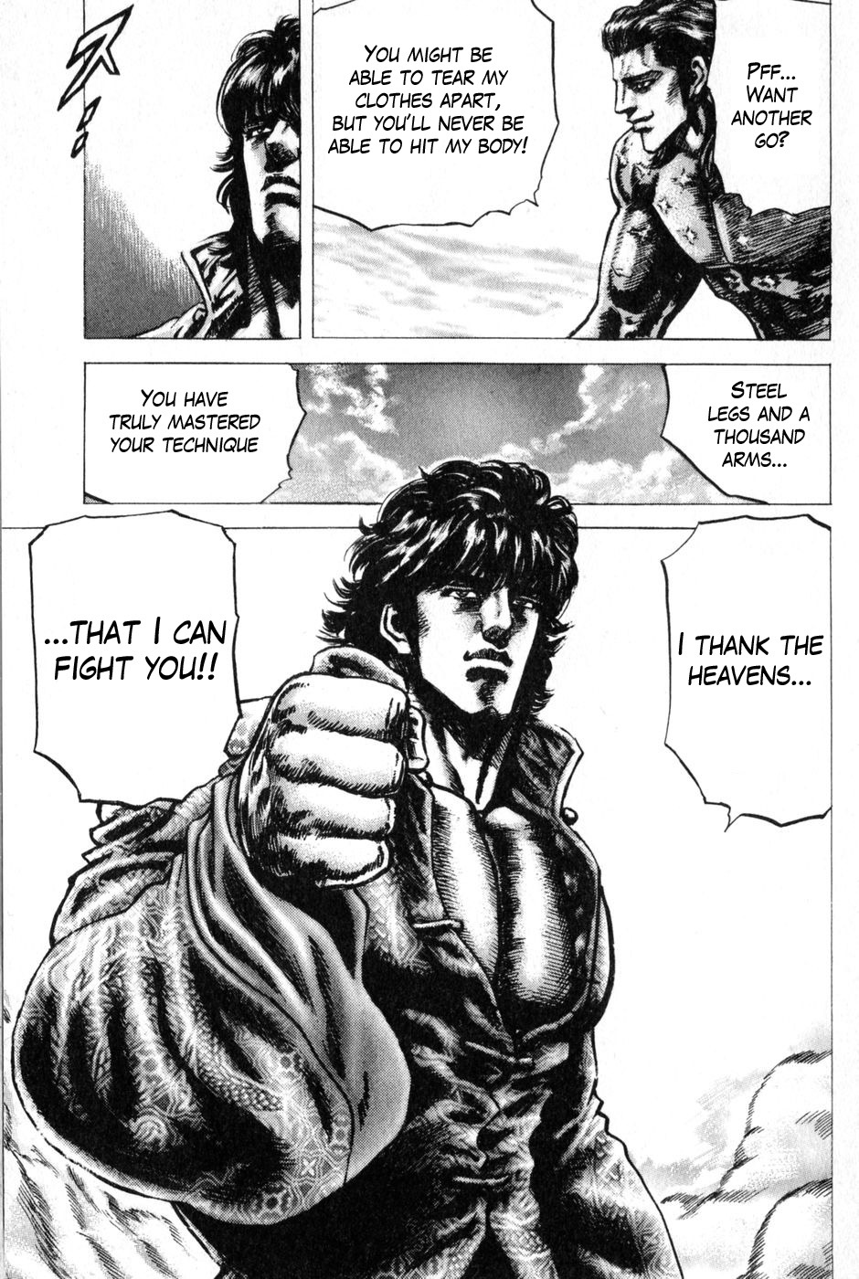 Souten no Ken Chapter 132 page 13 - Chapter 132: Hokuto Shinken Does Not Frighten Me