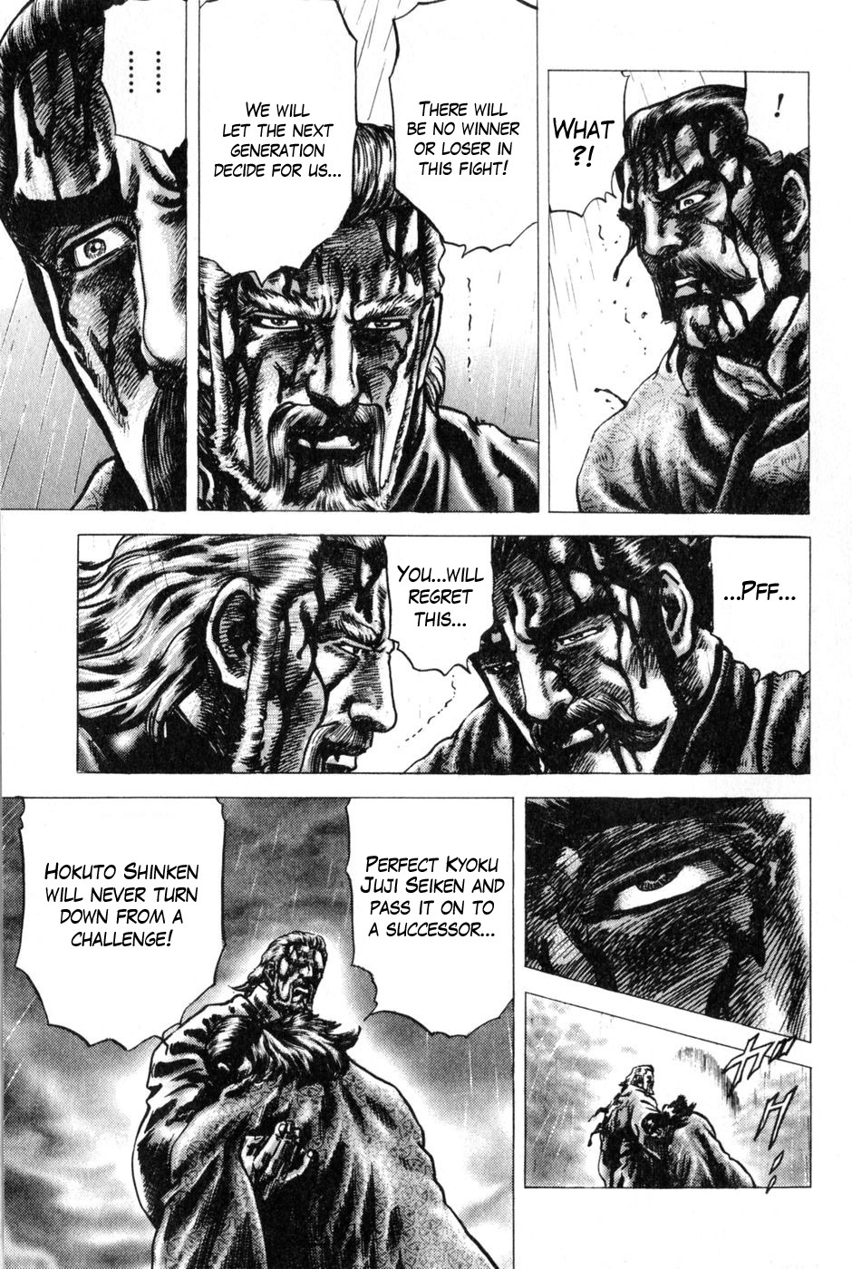 Souten no Ken Chapter 133 page 14 - Chapter 133: Face to Face with Destiny