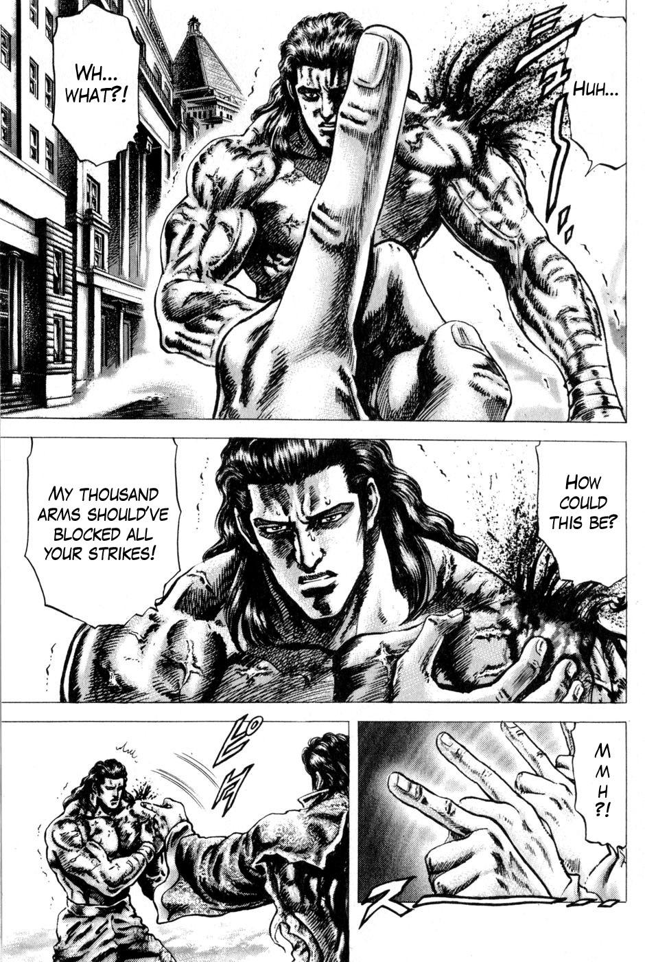 Souten no Ken Chapter 134 page 1 - Chapter 134: Kyoku Juji Seiken - The Ultimate Technique!!