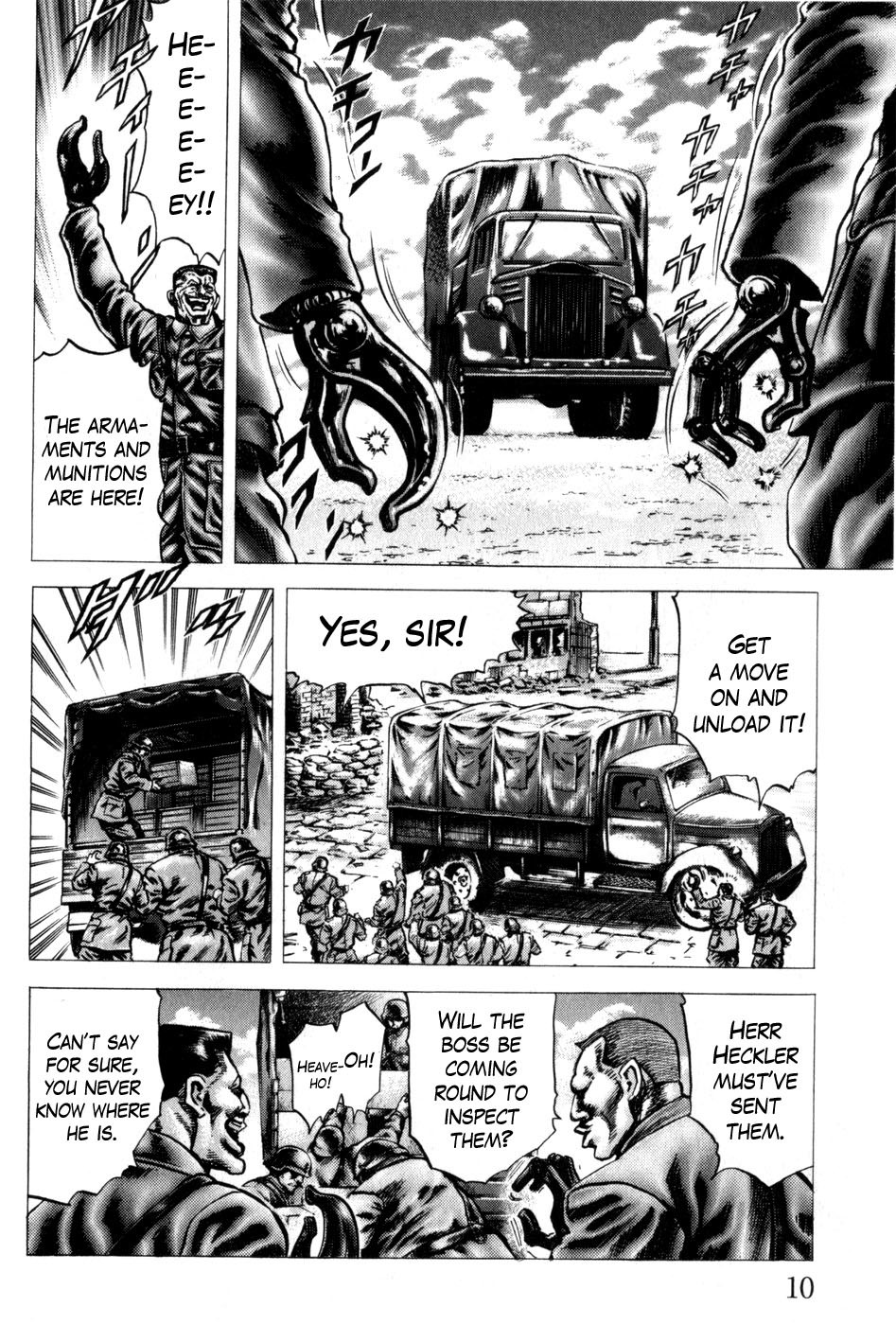 Souten no Ken Chapter 159 page 13 - Chapter 159: Challenge from the Darkness!!