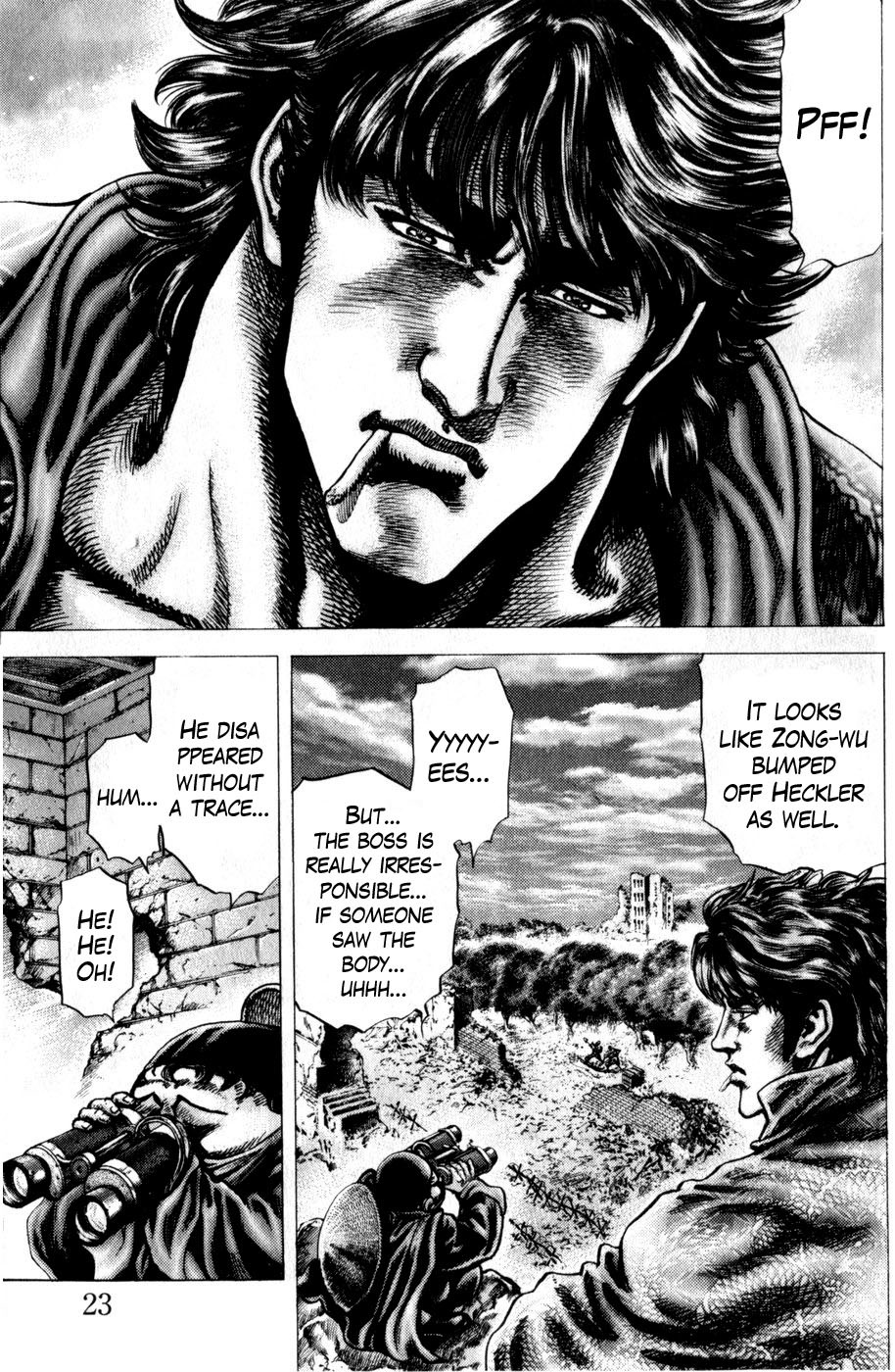 Souten no Ken Chapter 160 page 3 - Chapter 160: If You Have a Problem With the Qing-Bang, Tell it to Me!!