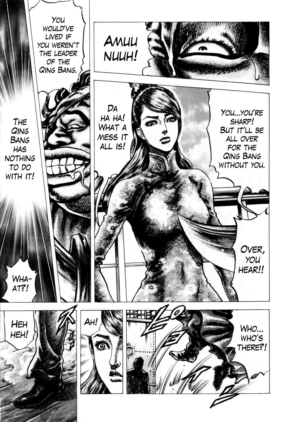 Souten no Ken Chapter 160 page 9 - Chapter 160: If You Have a Problem With the Qing-Bang, Tell it to Me!!