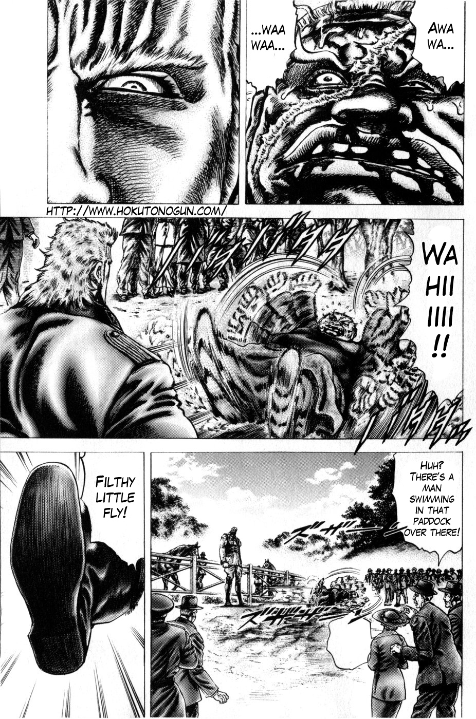 Souten no Ken Chapter 164 page 1 - Chapter 164: Reaper of the West!!