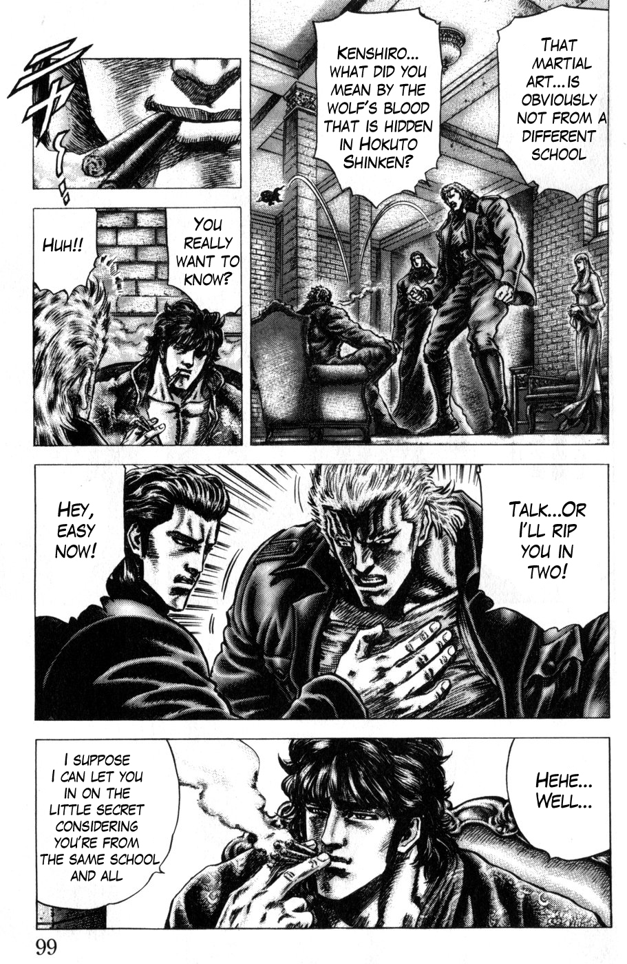 Souten no Ken Chapter 165 page 5 - Chapter 165: The Bloodthirsty Seito Gekken!!