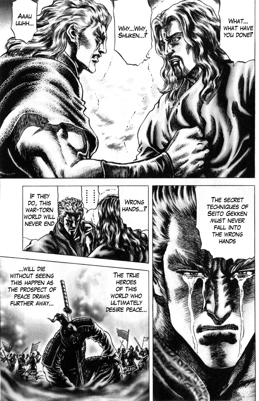 Souten no Ken Chapter 169 page 3 - Chapter 169: Bloodstained Grudge!!