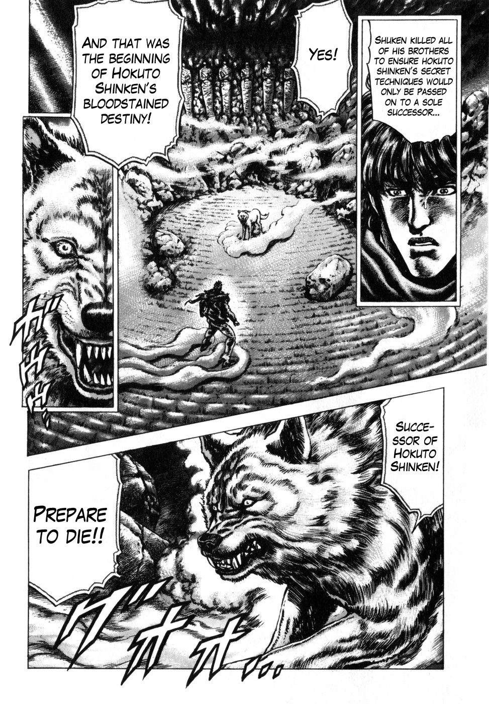 Souten no Ken Chapter 169 page 8 - Chapter 169: Bloodstained Grudge!!