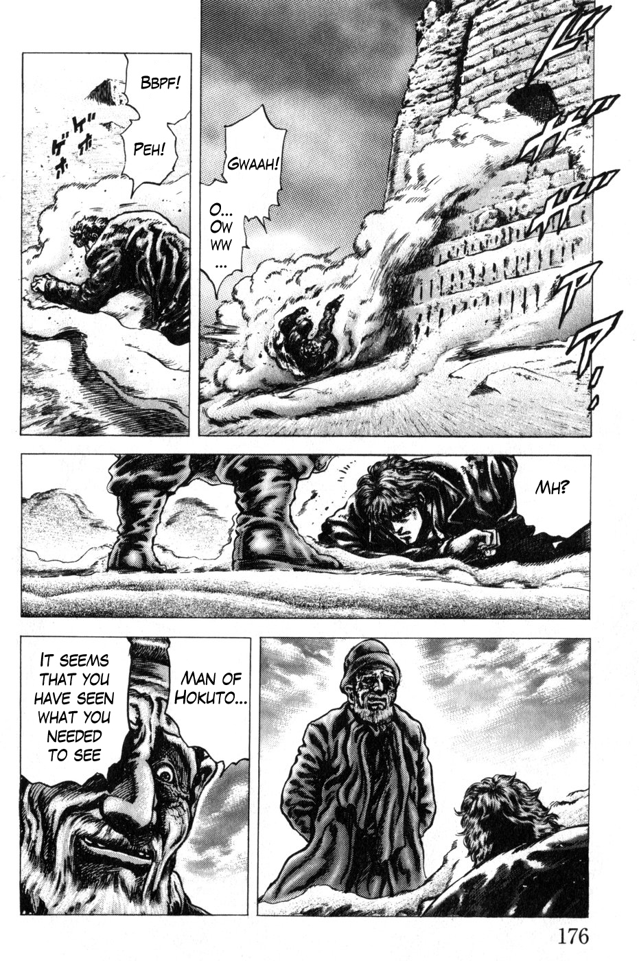 Souten no Ken Chapter 170 page 10 - Chapter 170: Smell of the Sorrowful Wolf!!