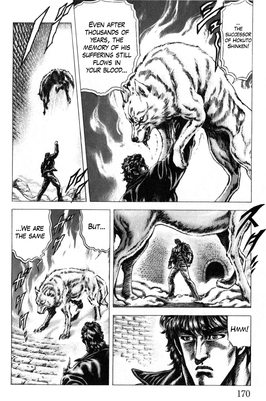 Souten no Ken Chapter 170 page 4 - Chapter 170: Smell of the Sorrowful Wolf!!