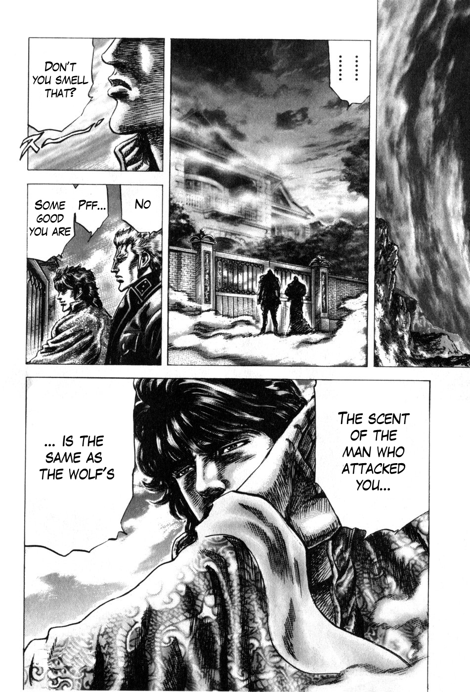 Souten no Ken Chapter 171 page 13 - Chapter 171: The Man Who Prays to the Moon!!