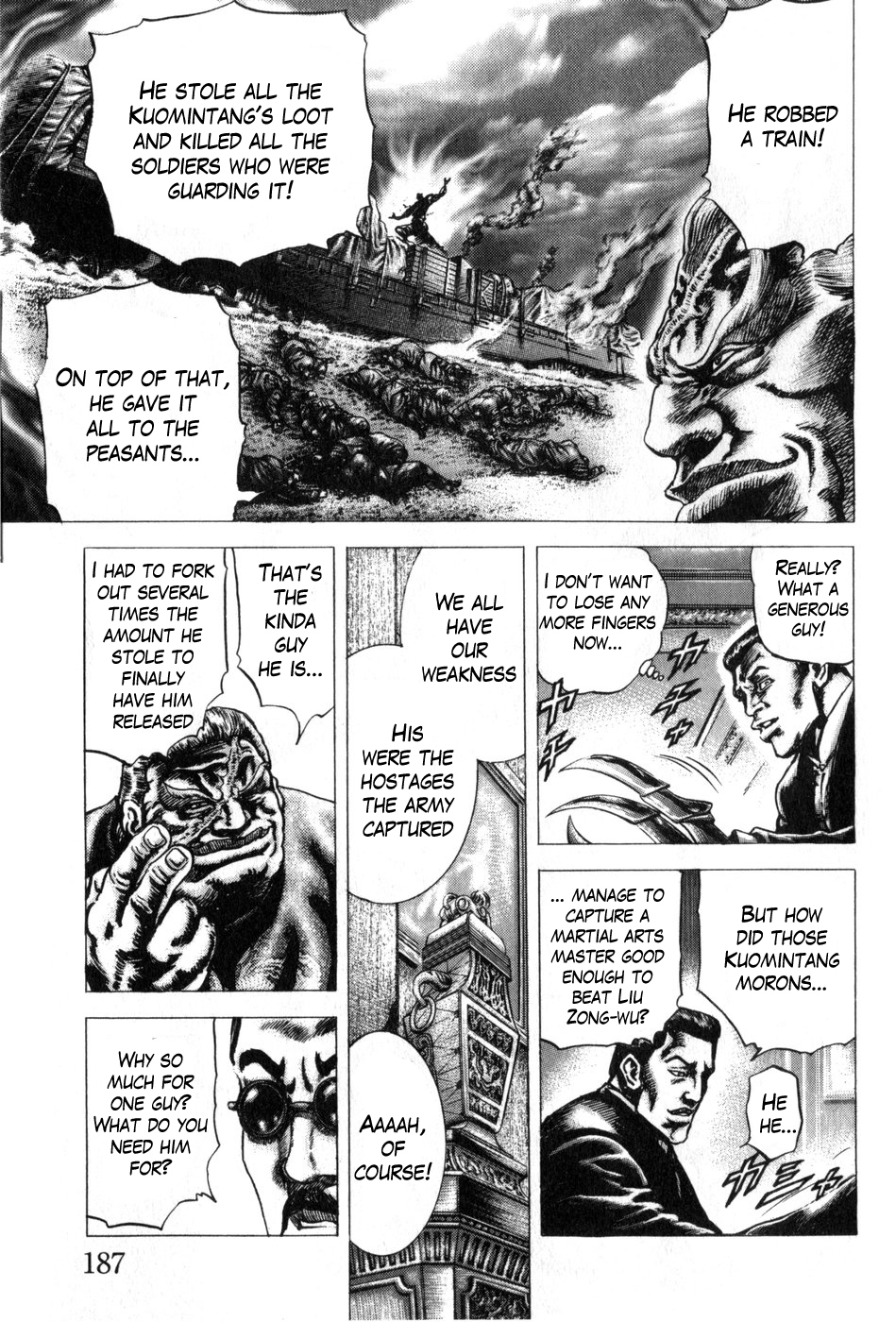 Souten no Ken Chapter 171 page 8 - Chapter 171: The Man Who Prays to the Moon!!