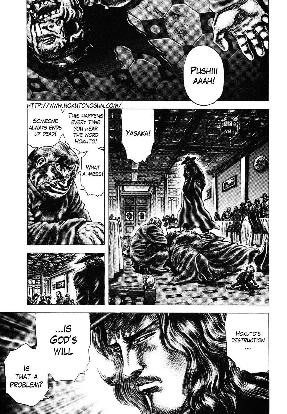 Souten no Ken Chapter 174 page 1 - Chapter 174: The Hokuto Massacre!!