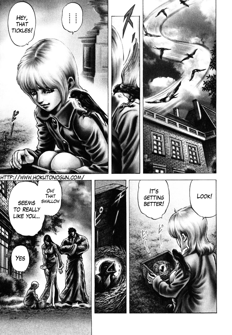 Souten no Ken Chapter 178 page 1 - Chapter 178: The Swallow and the Cross!!