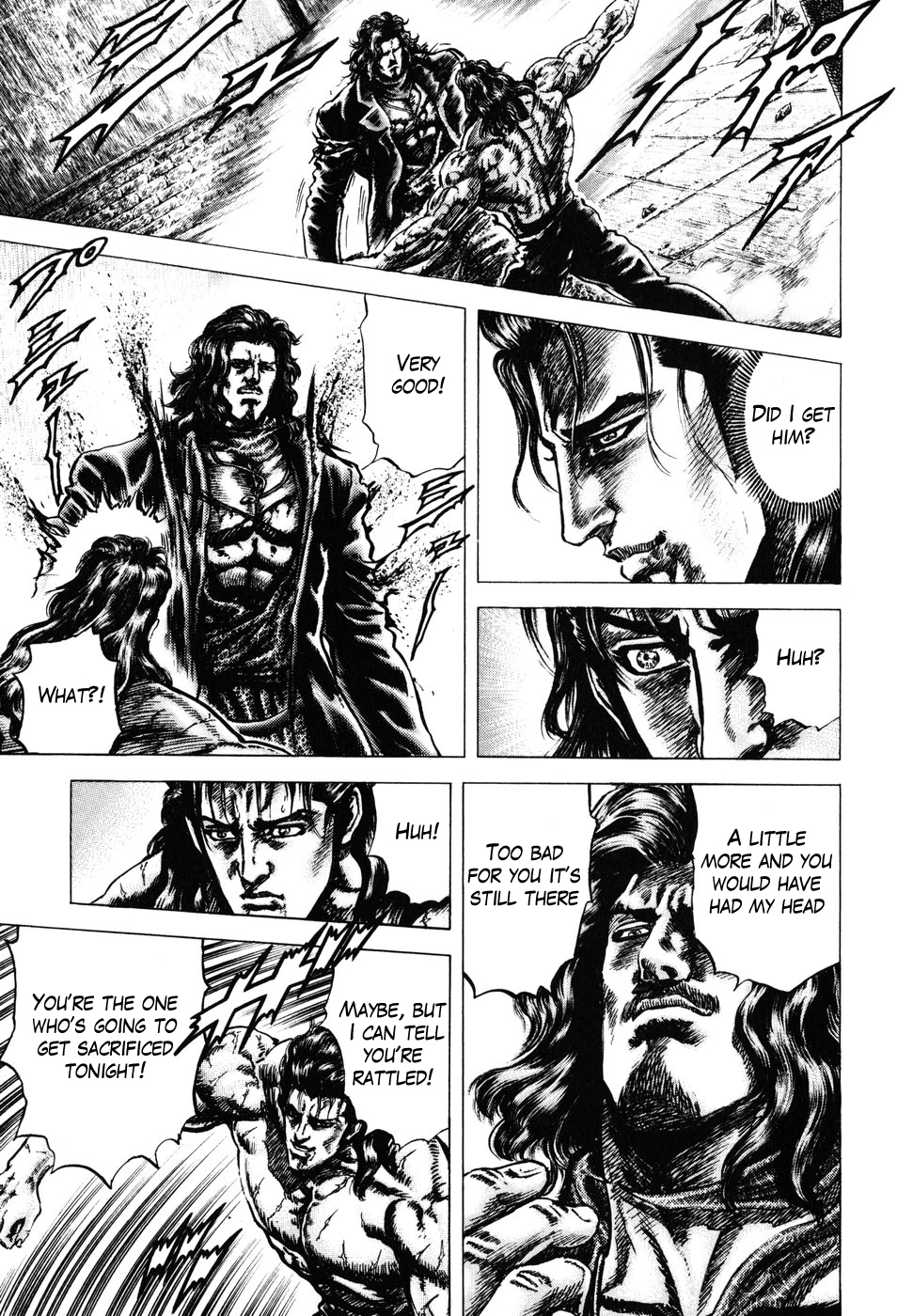 Souten no Ken Chapter 179 page 9 - Chapter 179: Sacrifice on the New Moon!!