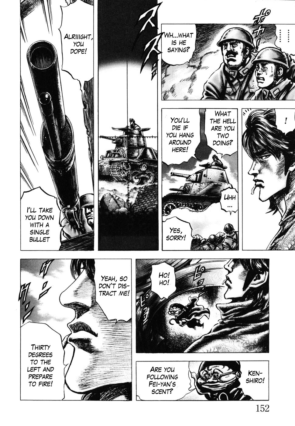 Souten no Ken Chapter 182 page 10 - Chapter 182: Follow the Scent of Blood!!