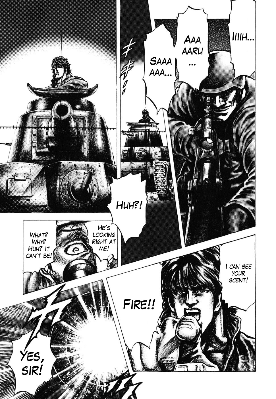 Souten no Ken Chapter 182 page 11 - Chapter 182: Follow the Scent of Blood!!