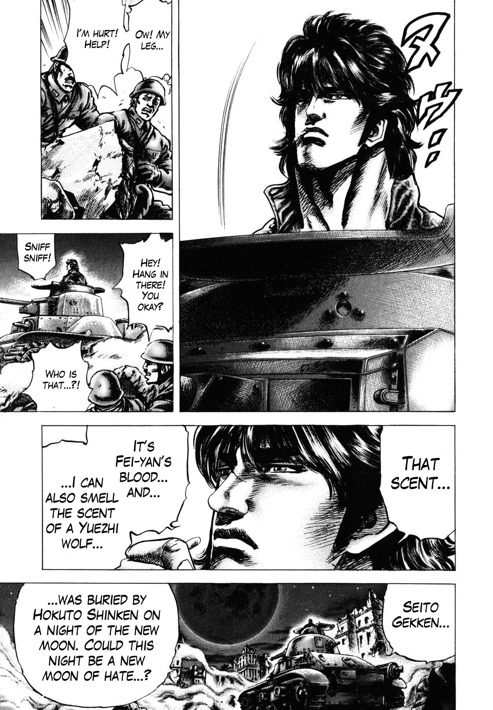 Souten no Ken Chapter 182 page 9 - Chapter 182: Follow the Scent of Blood!!